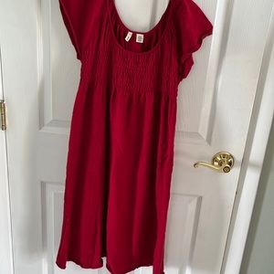 Holiday party dress. Probably circa 2006.